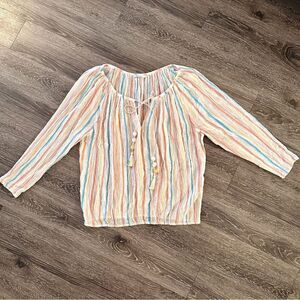 Mes demoiselles rosita stripe top